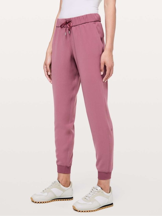 lululemon athletica Pants - Lululemon On The Fly Joggers W5BZDS Misty Merlot Sz 10